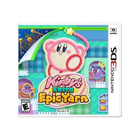 Kirby Extra Epic Yarn Nintendo 3ds Nuevo...-Planetadevideojuegos-Nintendo 3DS