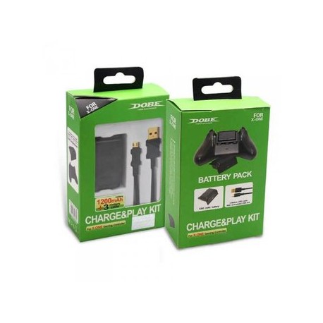 Xbox One / S / X Kit Carga Juega 1200 mA...-Planetadevideojuegos-MANDALIBRE