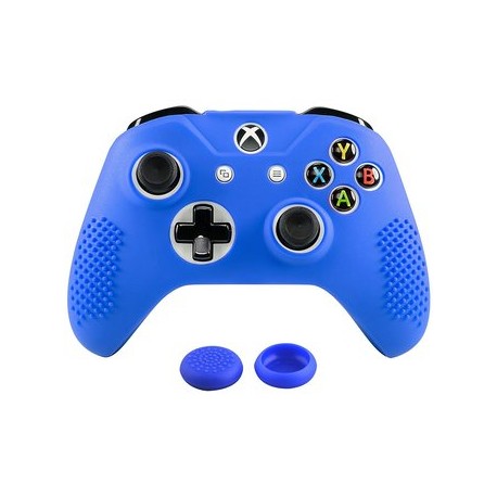 Xbox One X / S Funda Silicona - Azul-Planetadevideojuegos-MANDALIBRE