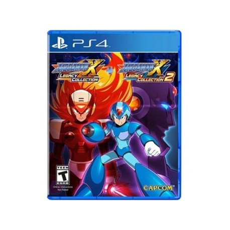 Megaman X Legacy Collection 1 y 2 ps4 (e...-Planetadevideojuegos-Capcom